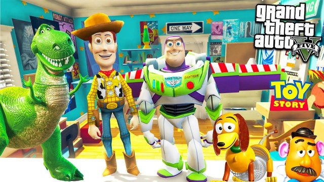 ИСТОРИЯ ИГРУШЕК И ВОЗВРАЩЕНИЕ ВУДИ В ГТА 5 МОДЫ! TOY STORY ОБЗОР МОДА В GTA 5! ИГРЫ ГТА ВИДЕО MODS