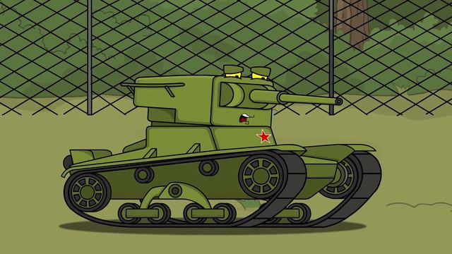 Все серии: Стальной монстр КАРЛ-44 - Мультики про танки