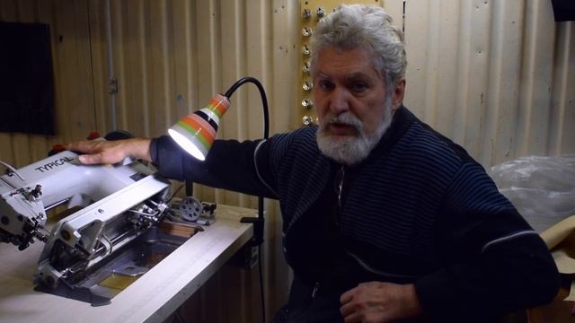 Обучение перетяжки салона авто: выбор швейной машинки