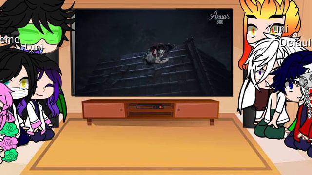 #реакция хашира на незуко #