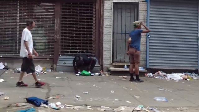 Самые опасные города Америки II Кенсингтон, Филадельфия.