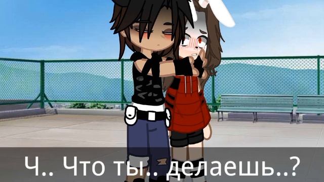 {Реакция}? "Майнкрафт, но в меня ВЛЮБИЛСЯ ХУЛИГАН школы"+???на Руню и еë друзей {2/?} {+за кадром}