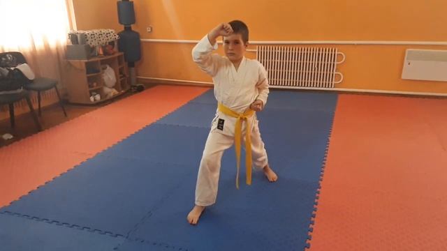 КАРАТЕ ДОМА| Ката хейан шодан с комментариями / помощник родителям