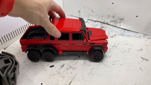 Краш тест Гелика 6x6 из ПЛАСТИЛИНА, Разбил его вдребезги