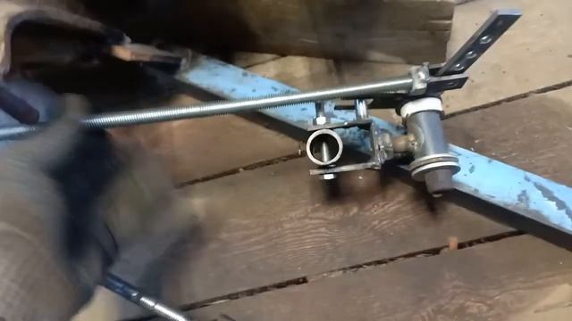 Вариант самодельной кулисы на кпп буханки