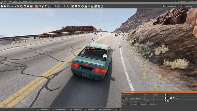 Как создать аварию из машин по вашей траектории в игре BeamNG Drive. Самый легкий и понятный спосо