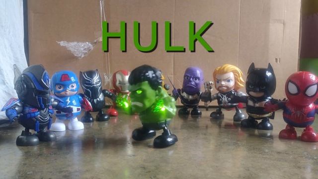 DANCE HERO ROBOT | DANCING HERO | AVENGERS, BATMAN, BUMBLEBEE, OPTIMUS PRIME, THANOS