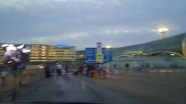 Аэропорт Домодедово, въезд.