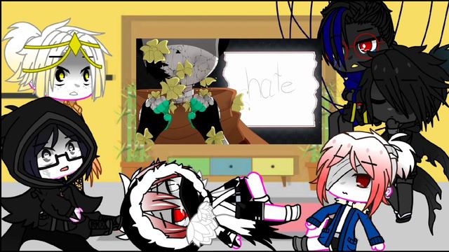 Реакция Сансов на Инка{2 часть}◇Есть стекло◇#андертейлау #реакция