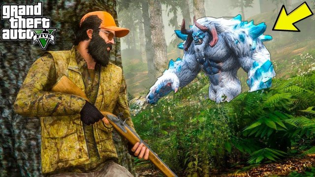 ОХОТА НА ВЕЛИКАНОВ В ГТА 5 МОДЫ! ВСТРЕТИЛ ПЕРВОГО ВЕЛИКАНА ОБЗОР МОДА В GTA 5! ГТА 5 МОДЫ ИГРЫ MODS