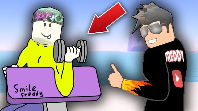 УЧЕНИК-НУБИК ХОЧЕТ СТАТЬ КАЧКОМ! НОВЫЙ СИМУЛЯТОР КАЧКА 4 -  Weight Lifting Simulator 4 ROBLOX