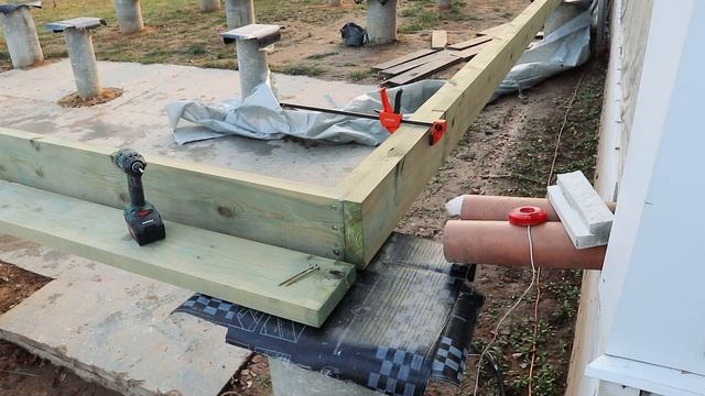 Обвязка свайного фундамента каркасного дома своими руками