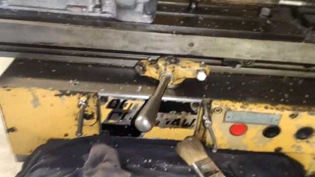 ФРЕЗЕРОВКА ГБЦ НА 6Т10 (ПЕРВАЯ СТРУЖКА)