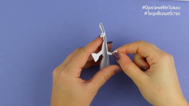 Как вырезать гирлянду со снеговиками из бумаги на Новый год [Поделки из бумаги]