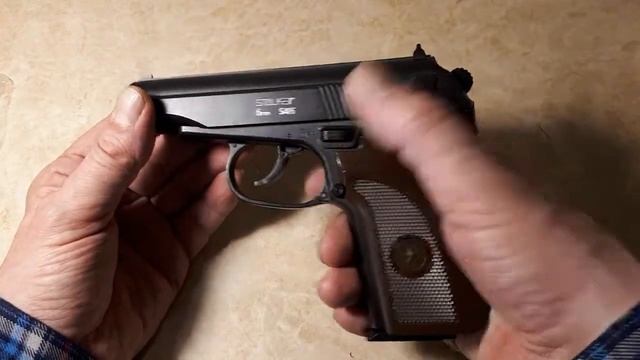 Обзор пневматических спринговых пистолетов Stalker SAPS, Stalker SAP калибр 6 мм. Разборка, отстрел