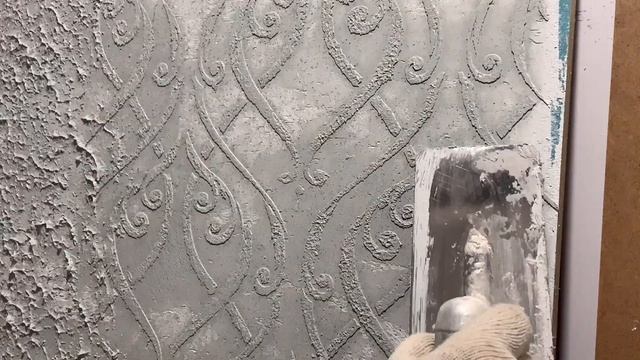 Трафарет для стен. Пошаговый мастер класс. Как сделать винтажную трафаретную роспись.