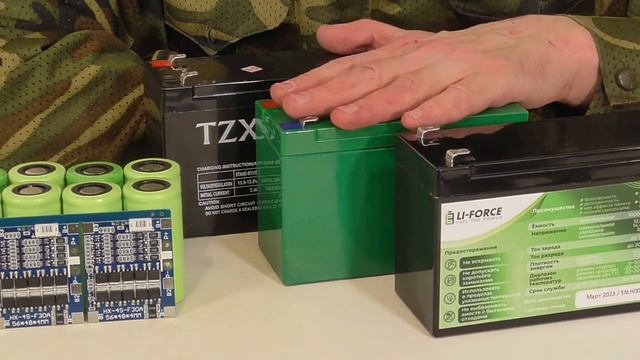 Сравнение характеристик AGM (свинцово-кислотного) и LFP аккумуляторов для садовых опрыскивателей