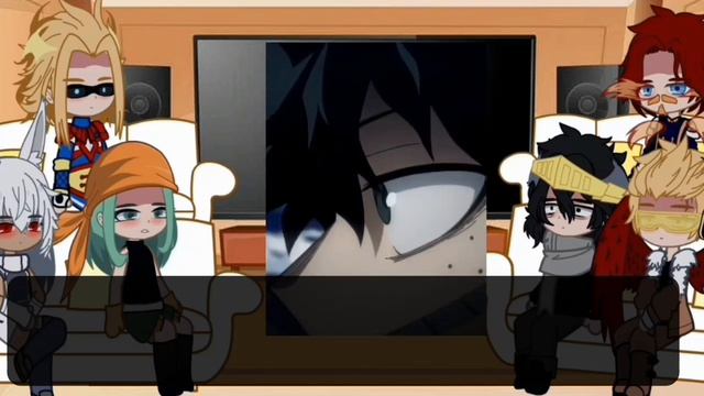 Pro Heroes react to Future Deku || MHA/BNHA