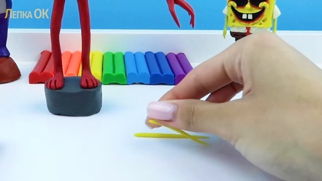 ТРИ ХЭД (TREE HEAD) и ЩЕКОТОЧНЫЙ МОНСТР SCP 999 | Лепим Творения Тревора Хендерсона и СЦП с Лепка О