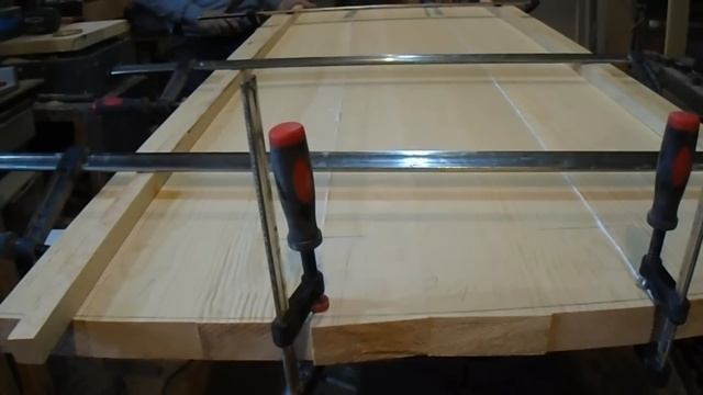 Как склеить широкий щит