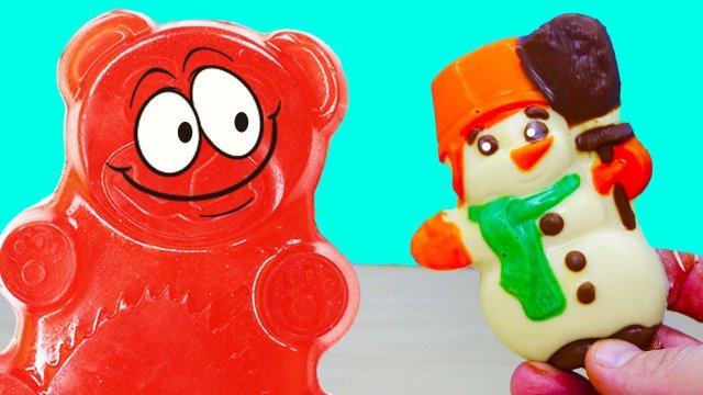 ШОКОЛАДНЫЙ СНЕГОВИК ДЛЯ ЖЕЛЕЙНОГО МЕДВЕДЯ ВАЛЕРЫ.mp4