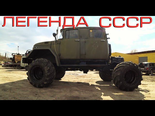 Легенда СССР ГАЗ-66!!! КПП и РК ЗИЛ 131!!! Арочные колёса!!! Строим грузовик для бездорожья!