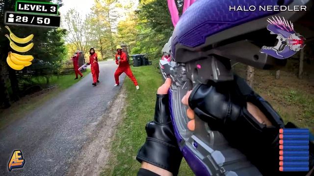 NERF WAR | ANIMAL BOSS BATTLE (First Person Shooter - Monkey Mayhem!)