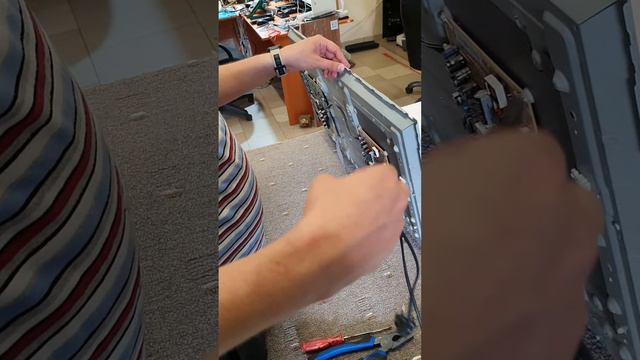 Замена подсветки на Samsung UE32F4000AW