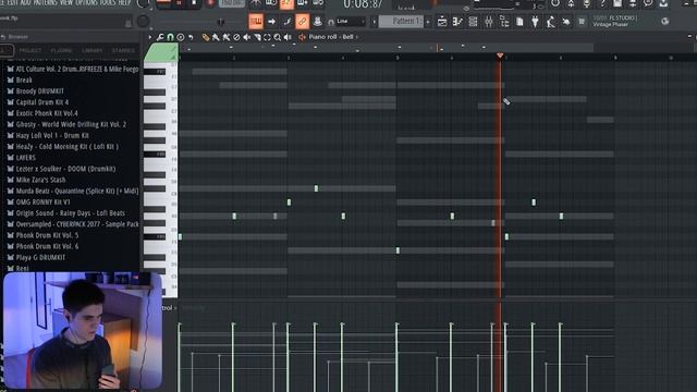 Как НАПИСАТЬ ТРЕК в СТИЛЕ LXST CXNTURY в FL STUDIO / Атмосферный фонк бит с нуля