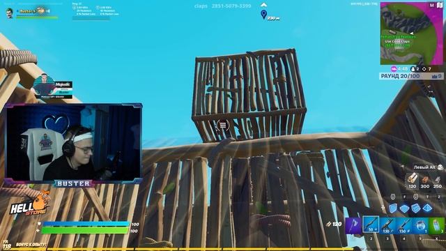 БУСТЕР vs TOOSE В ФОРТНАЙТЕ 1Х1 / БУСТЕР ИГРАЕТ ПРОТИВ ТУЗА В ФОРТНАЙТЕ / BUSTER ROFLS