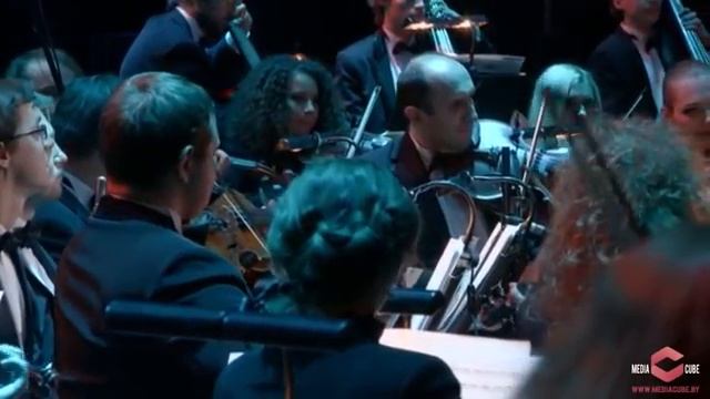 КИНО - Группа крови (Юрий Каспарян и Президентский оркестр РБ) 16.10.14 Минск.