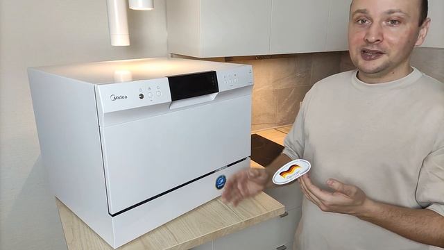 Компактная умная посудомоечная машина Midea MCFD55500W с WIFI. Обзор и выбор посудомойки до 20 000