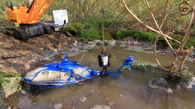 Мультик про машинки. Сборник про вертолёт. МанкиМульт.