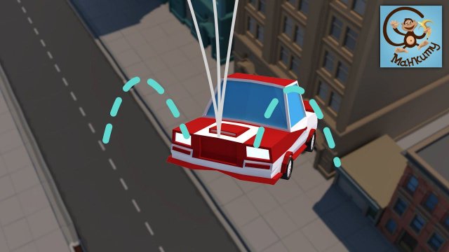 Милан и Папа играют в машинку на воздушных шариках. Манкиту Истории