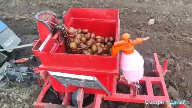 ПОСАДКА КАРТОФЕЛЯ 2021 / МОТОБЛОКАМ МТЗ БЕЛАРУС