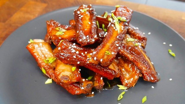 РЕБРЫШКИ круче чем В ДУХОВКЕ. РЕБРА в Кисло-Сладкой глазури на СКОВОРОДЕ.