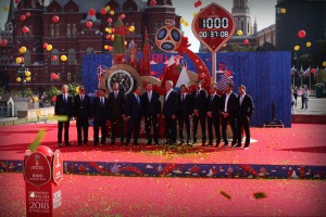 В Москве запущены часы отсчета до чемпионата мира по футболу 2018