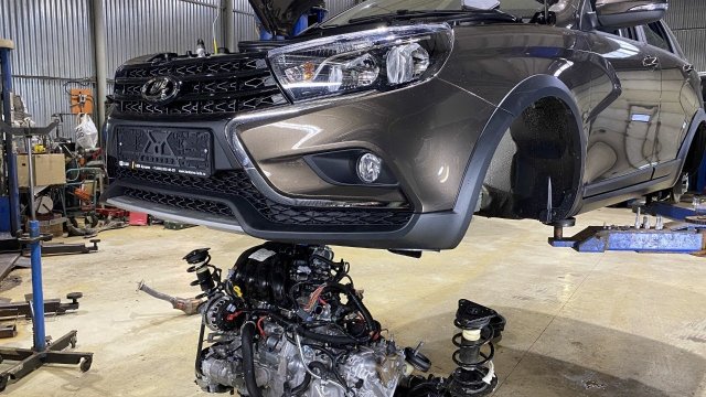 РАЗОБРАЛИ НОВУЮ LADA Vesta SW CROSS 2020 CVT - Что такое  мечта  среднего россиянина
