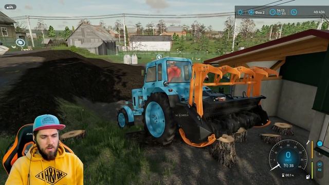 РАБОТА КИПИТ ПОКУПАЮ НОВУЮ ТЕХНИКУ НА ФЕРМУ ► Farming Simulator 22 Новая ФЕРМА #8