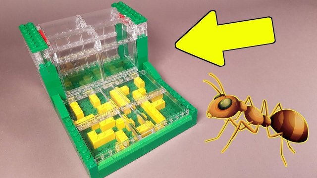 Как Сделать Муравьиную Ферму из Лего