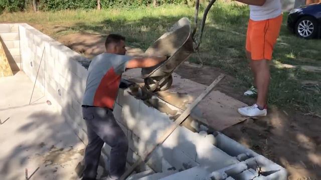 Строительство бетонного бассейна своими руками. Пошаговая инструкция