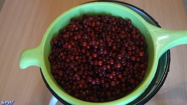 Брусника, протертая с сахаром. Рецепт приготовления.