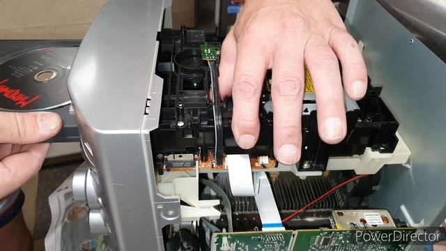 Ремонт cd - чейнджера Panasonic SA-AK48.№487