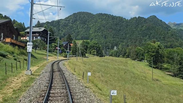 🚄 SmartTV 4К ➤ От Монтре до Монбовона - полная версия - на панорамном поезде Goldenpass!