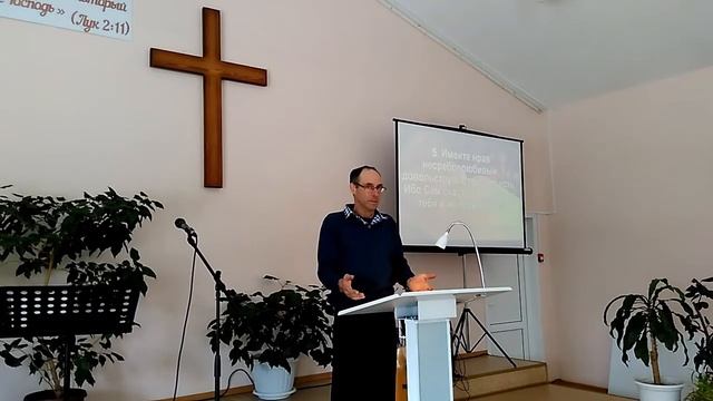 Богослужение Церкви ЕХБ "Библейской веры" г. Сосновоборск