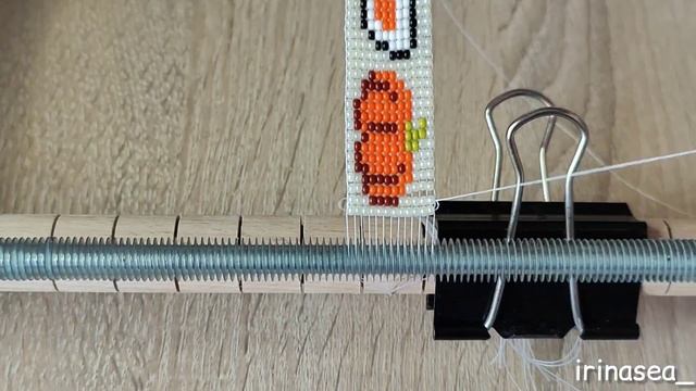 Фенечка из бисера на станке | Туториал | Как плести фенечку из бисера на станке | Beaded bracelet