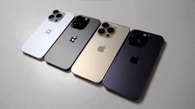 Распаковка iPhone 14 Pro всех цветов