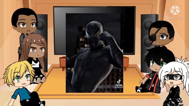 Ultimate spiderman react to Peter Parker/Spiderman||GCMV||S2 EP1