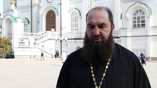 В Благовещенский Собор Воронежа привезли ковчег с частицей пояса Пресвятой Богородицы