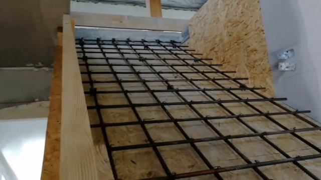 Межэтажная бетонная лестница своими руками.